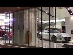 Ecrã LED transparente Ecrã LED transparente Vidro interior exterior Painel de exibição de filme LED transparente