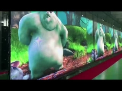 Definição SMD1515 LED Poster Display 160000 pontos 6500K Brilho AC110/220V Tensão de funcionamento